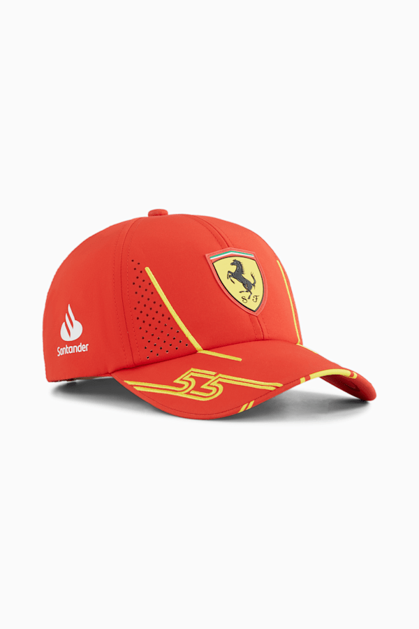 Scuderia Ferrari Carlos Sainz Jr Cap, Burnt Red, extralarge