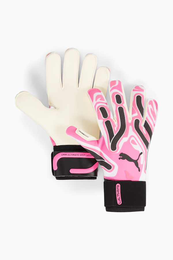 PUMA ULTRA Pro RC Goalkeeper Gloves, Poison Pink-PUMA White-PUMA Black, extralarge-GBR