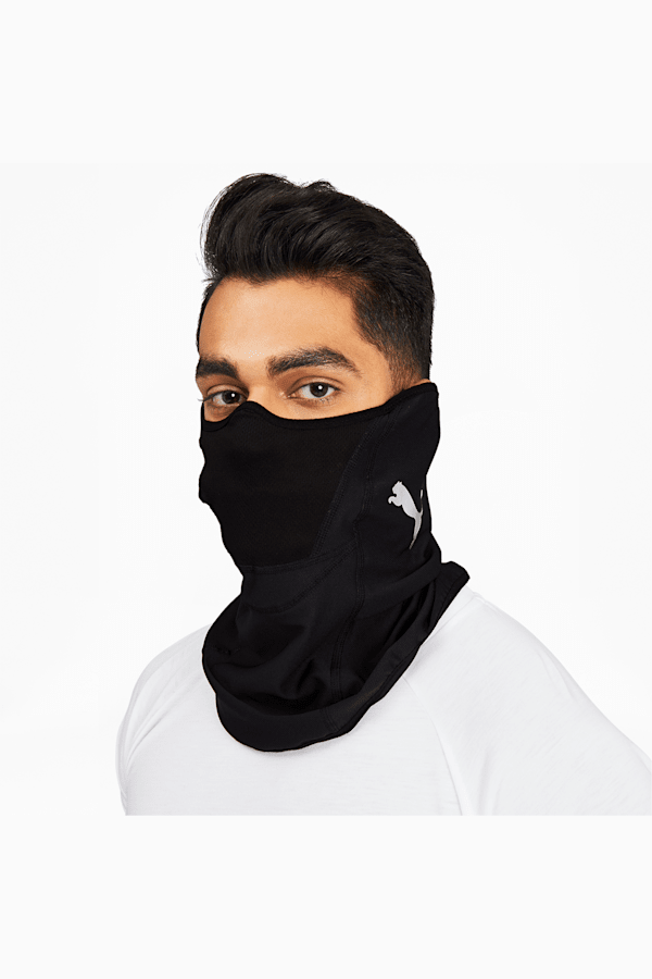 Performance Face Mask, Puma Black-Puma Silver, extralarge