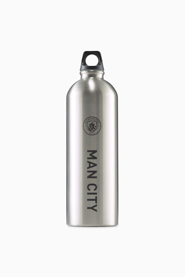 Manchester City F.C. Stainless Steel Bottle, Silver-stainless steel, extralarge-GBR