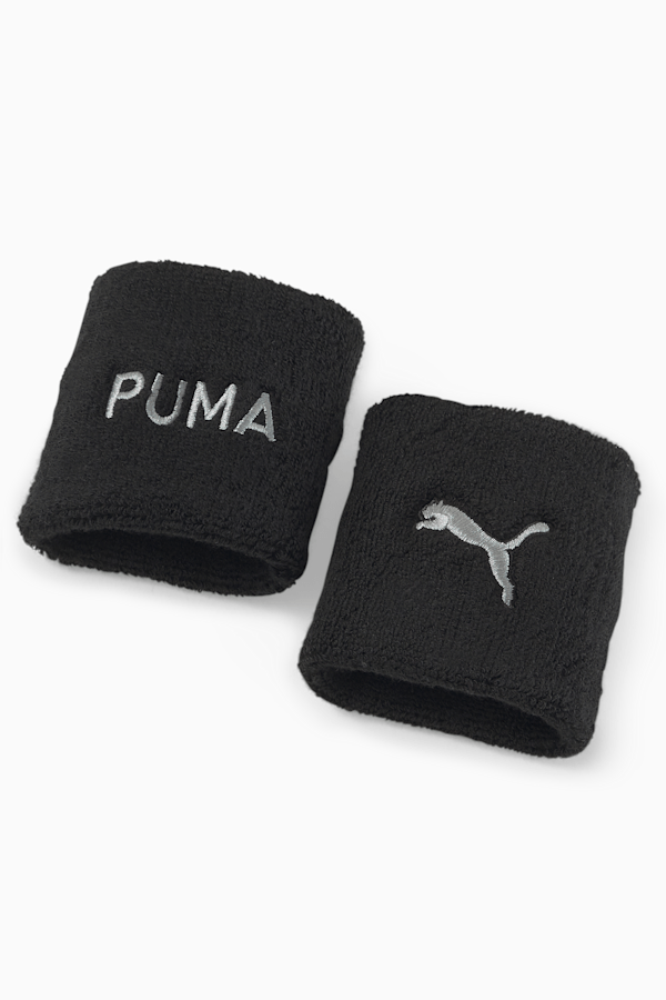 PUMA Fit Training Wristbands, PUMA Black, extralarge