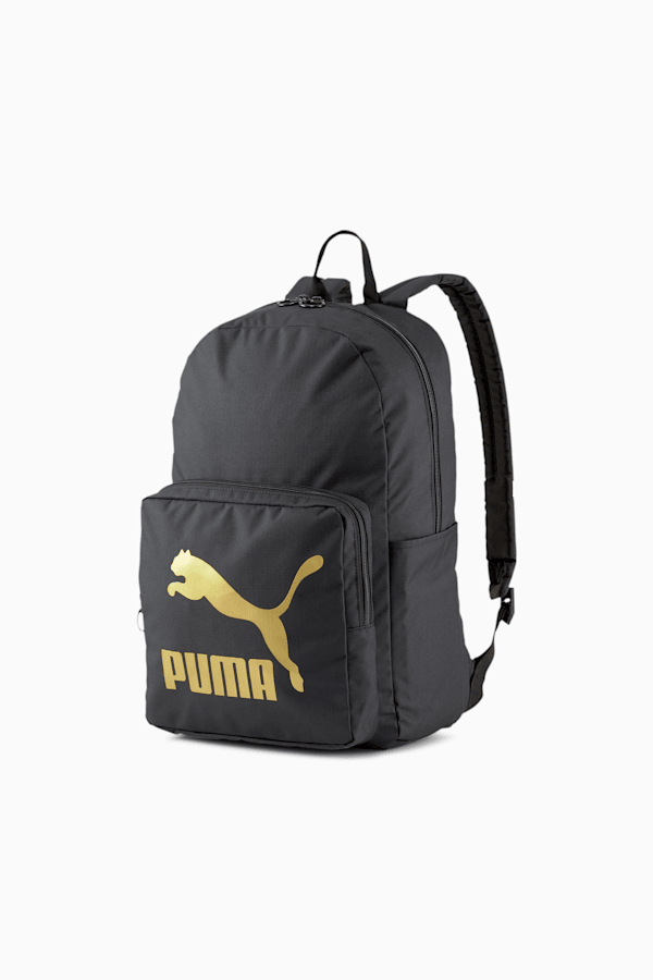 Puma black best sale and gold backpack