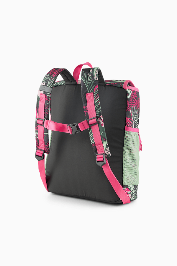PRIME Vacay Queen Backpack Youth, Glowing Pink-PUMA Black, extralarge