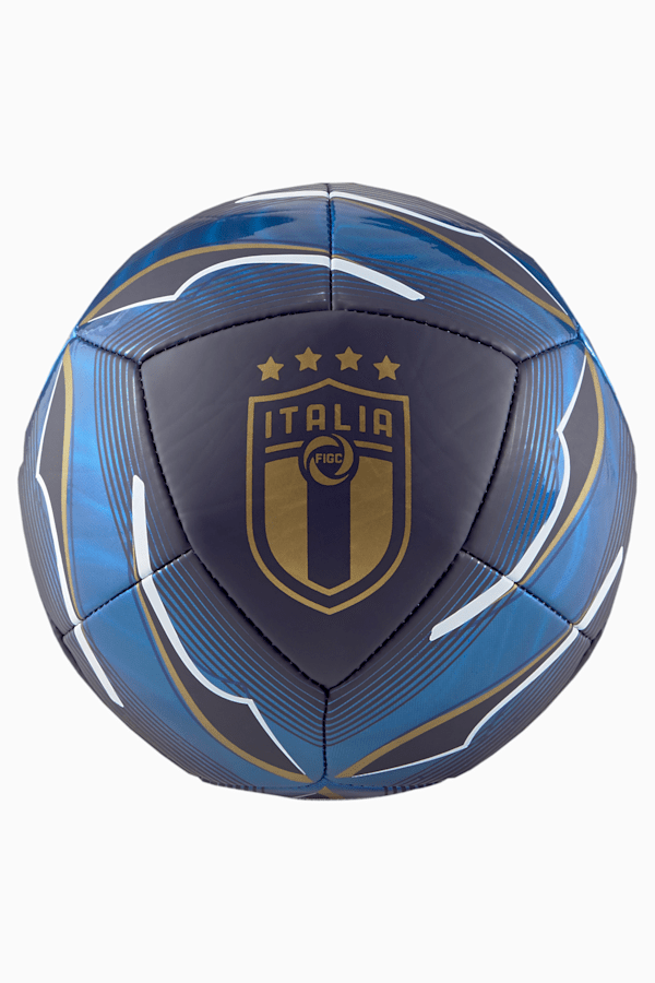 FIGC Icon Mini Ball, Peacoat-Team Power Blue, extralarge