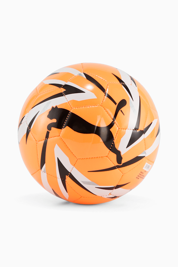 KA Big Cat Mini Soccer Ball, Neon Citrus-Puma Black, extralarge
