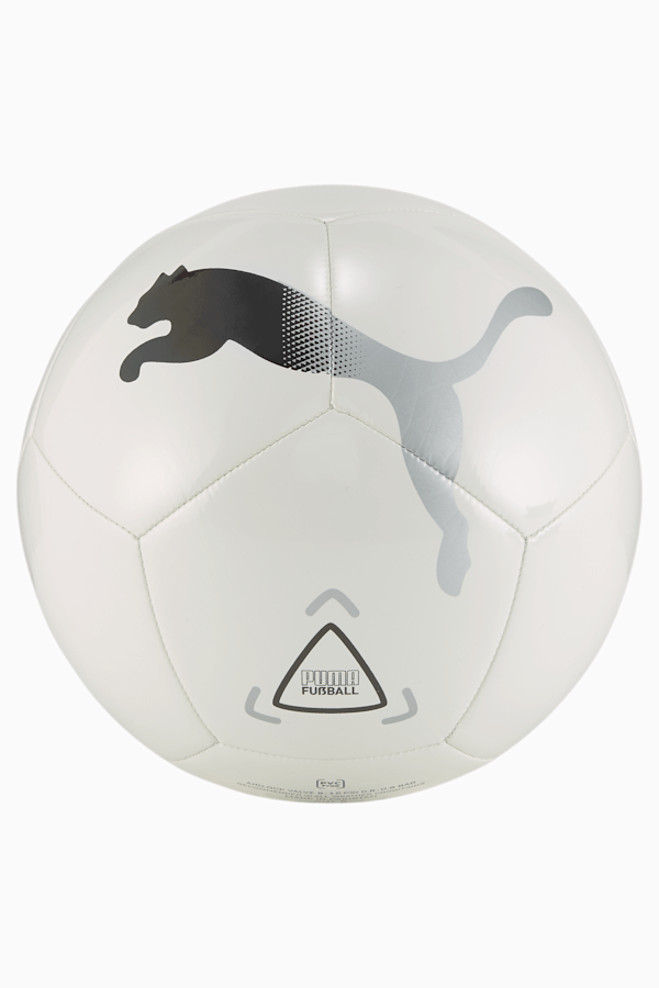 Icon Ball, Puma White-Puma Black-Metallic Silver, extralarge