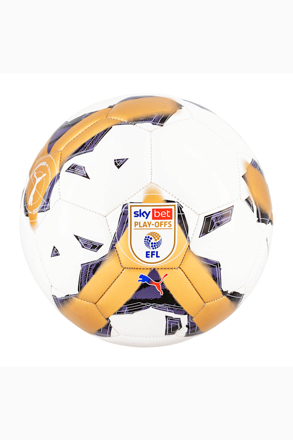 Orbita 6 EFL MS Football, PUMA White-Gold, extralarge-GBR