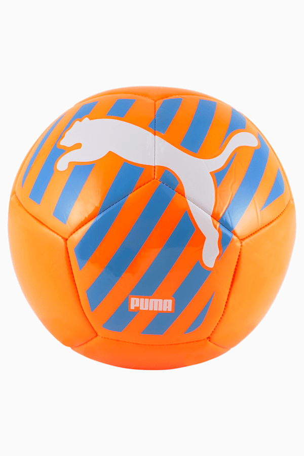 Big Cat Soccer Ball, Ultra Orange-Blue Glimmer, extralarge