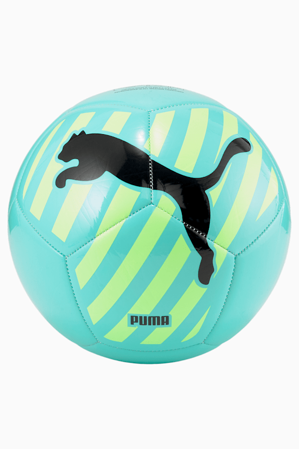 Big Cat Soccer Ball, Electric Peppermint-Fast Yellow, extralarge