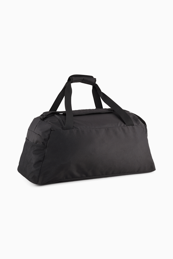 Fundamentals Medium Sports Bag, Puma Black, extralarge