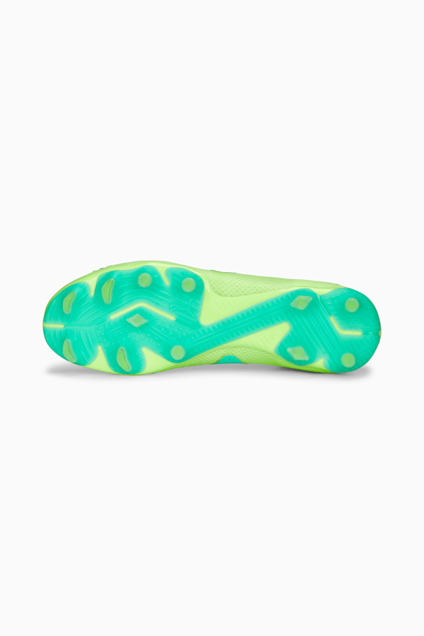 FUTURE Pro FG/AG Soccer Cleats, Fast Yellow-PUMA Black-Electric Peppermint, extralarge
