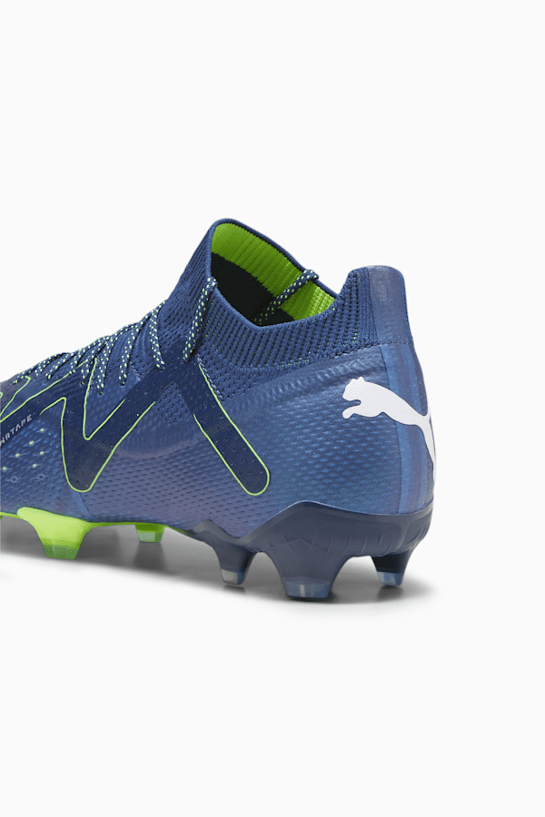 FUTURE ULTIMATE FG/AG Men's Football Boots, Persian Blue-PUMA White-Pro Green, extralarge