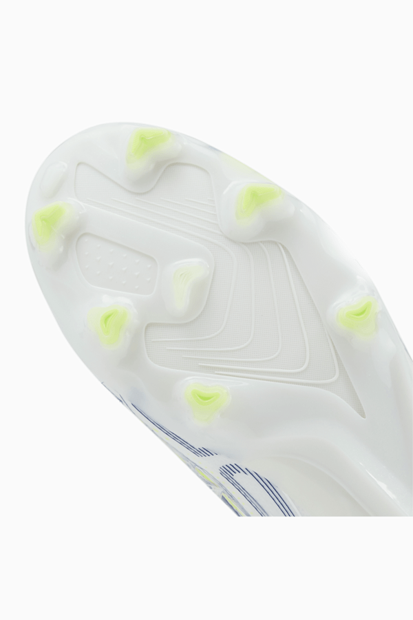 ULTRA ULTIMATE Christian Pulisic FG/AG Football Boots, PUMA White-Lime Smash-Clyde Royal, extralarge