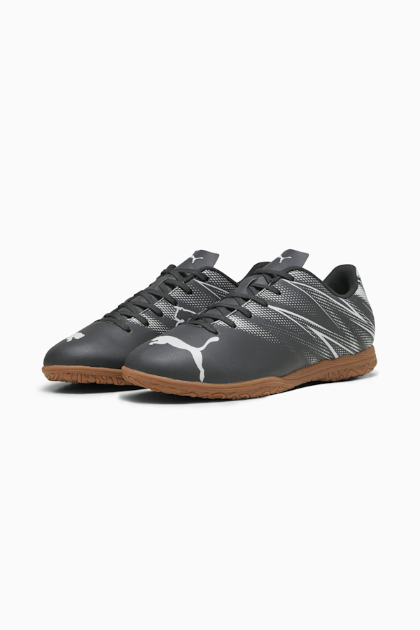 ATTACANTO IT Soccer Cleats, PUMA Black-Silver Mist, extralarge
