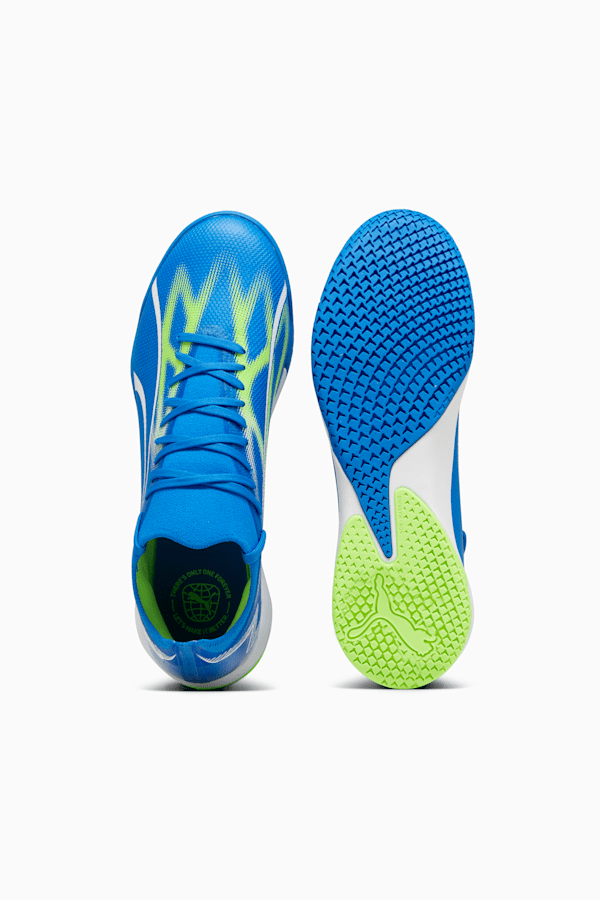 ULTRA MATCH IT Men's Soccer Cleats, Ultra Blue-PUMA White-Pro Green, extralarge