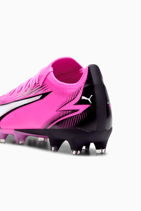 ULTRA MATCH FG/AG Women's Football Boots, Poison Pink-PUMA White-PUMA Black, extralarge