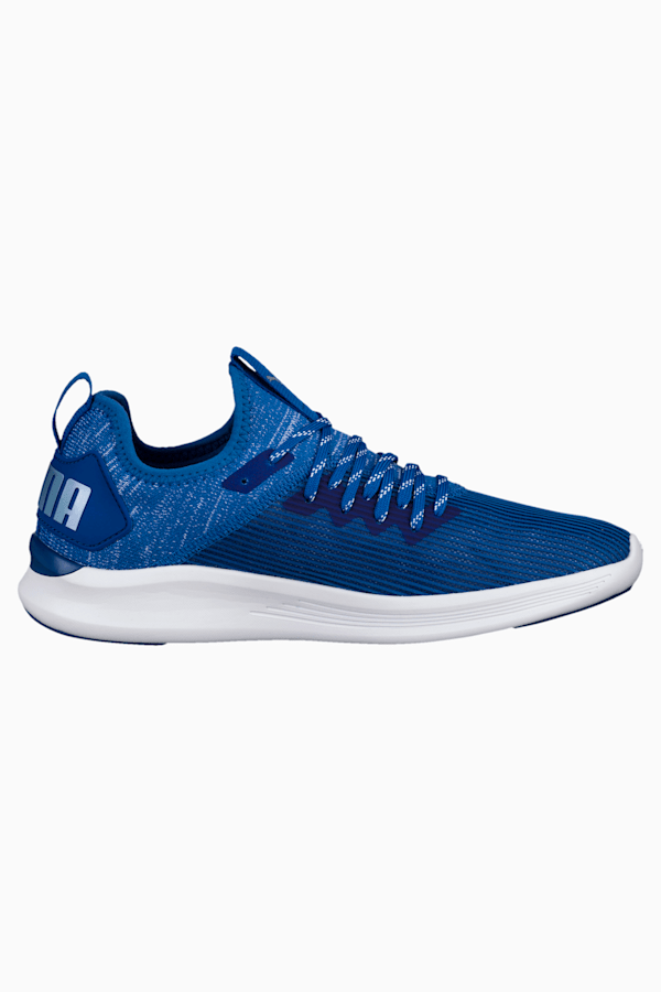 RB Blue & white running shoes for Men - Flash Footwear