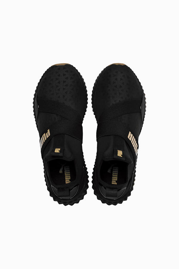 Puma defy mid black top