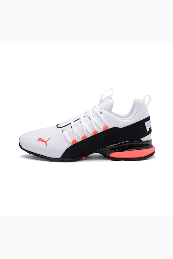 Puma axelion sales black and white