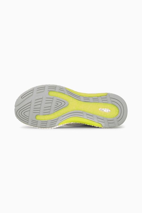 HYBRID Runner v2 Running Shoes, Puma White-Yellow Alert-High Rise-Luminous Pink, extralarge