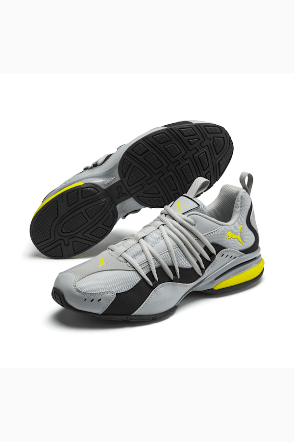 Buy Silver & Black Sports Shoes for Men by PUMA Online