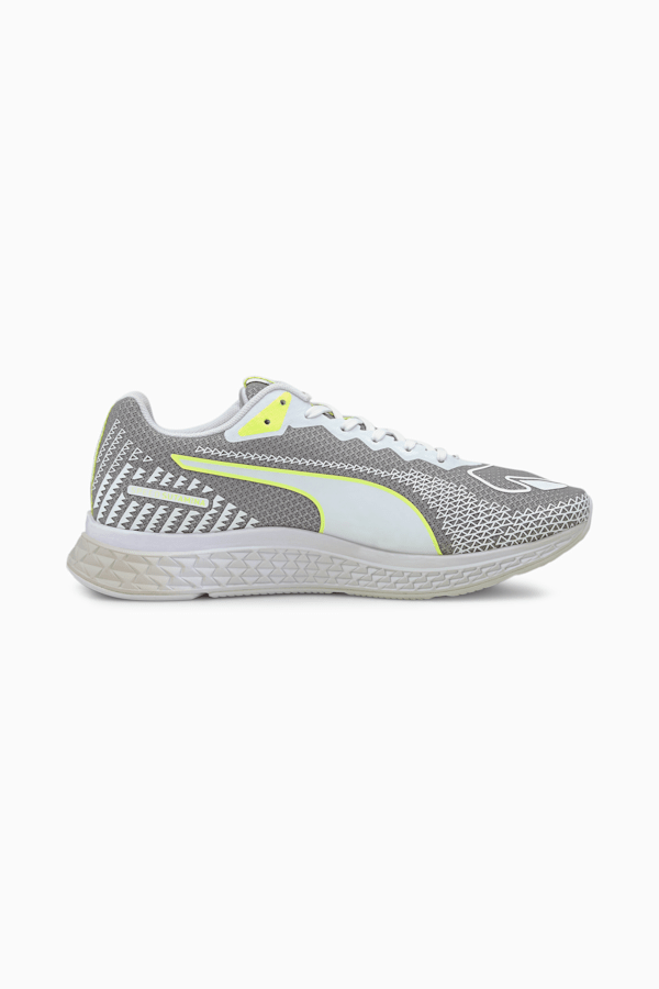 SPEED SUTAMINA 2 Women's Running Shoes, Gray Violet-Puma White-Fizzy Yellow, extralarge