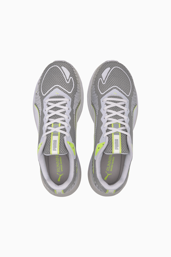 SPEED SUTAMINA 2 Women's Running Shoes, Gray Violet-Puma White-Fizzy Yellow, extralarge