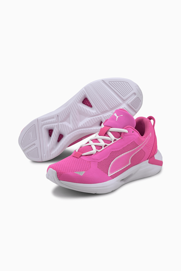 Pink puma running shoes on sale