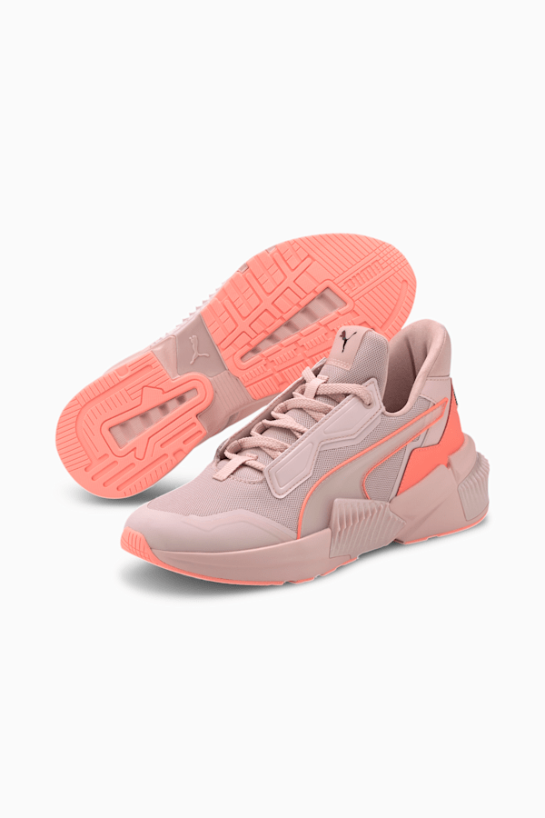 Peach puma trainers discount