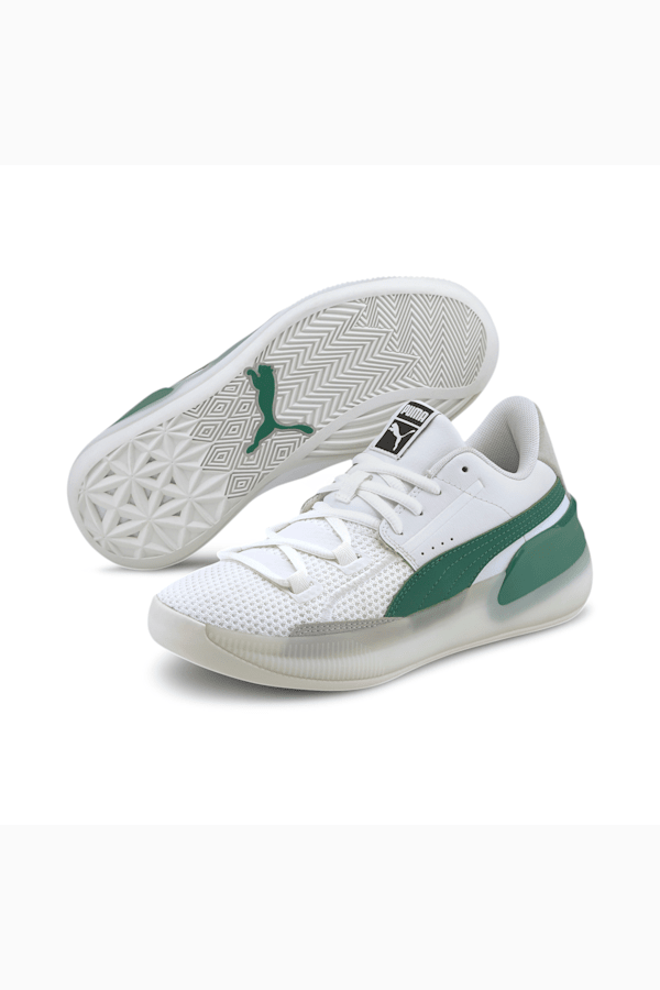 Clyde Hardwood Basketball Shoes JR PUMA