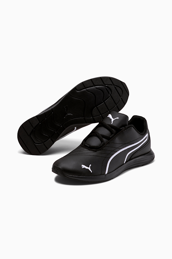 Ella Lace Up Women's Shoes, Puma Black-Puma White, extralarge