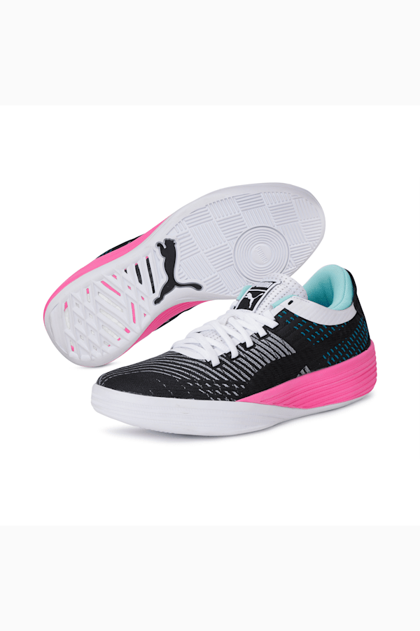 Puma clyde all black top