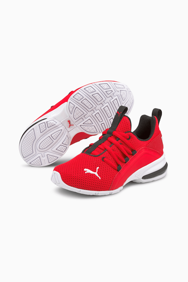 Puma xs500 red kids on sale