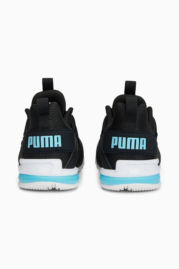 Axelion Mesh Kids' Shoes, PUMA Black-Hero Blue-Puma White, extralarge-GBR