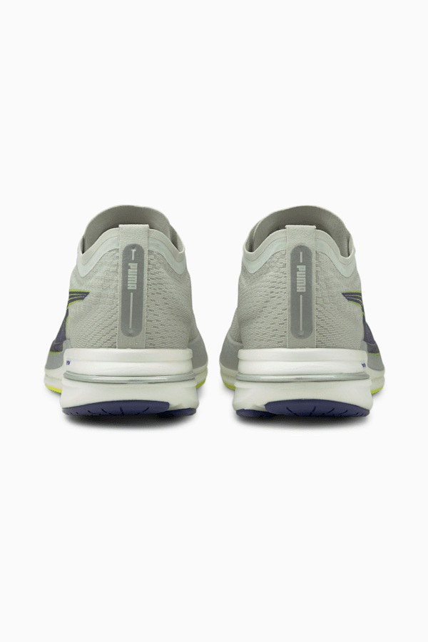 Deviate NITRO Men's Running Shoes, Gray Violet-Yellow Alert, extralarge