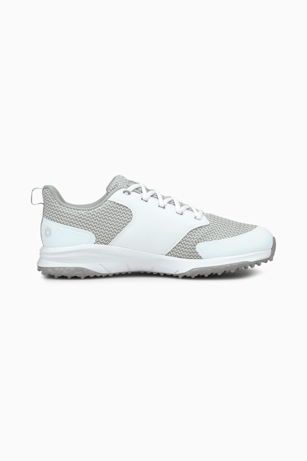 Grip Fusion Sport 3.0 Men's Golf Shoes, Puma White-Puma Silver-Quarry, extralarge-GBR