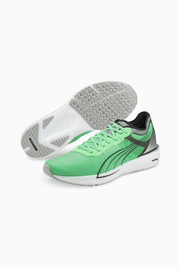 Liberate NITRO COOLadapt Men's Running Shoes, Elektro Green-Silver-Black, extralarge