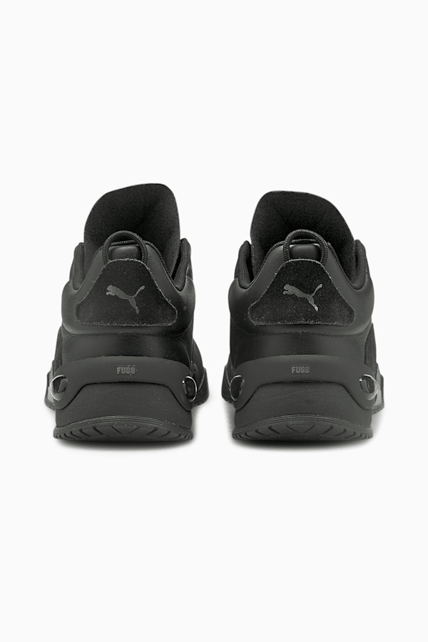 Fuse Performance Men's Leather Training Shoes, Puma Black, extralarge-GBR