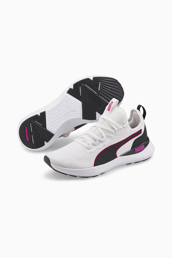 Pure XT Women's Training Shoes, Puma White-Deep Orchid, extralarge