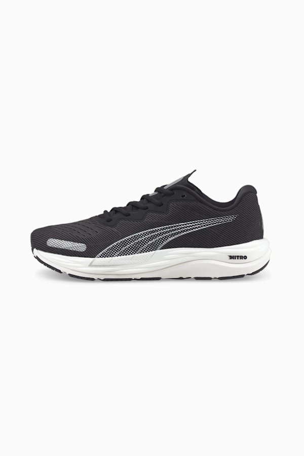 Velocity NITRO 2 Men's Running Shoes, Puma Black-Puma White, extralarge