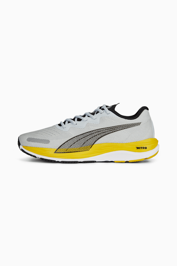 Velocity NITRO™ 2 Men's Running Shoes, Platinum Gray-Fresh Pear, extralarge-GBR