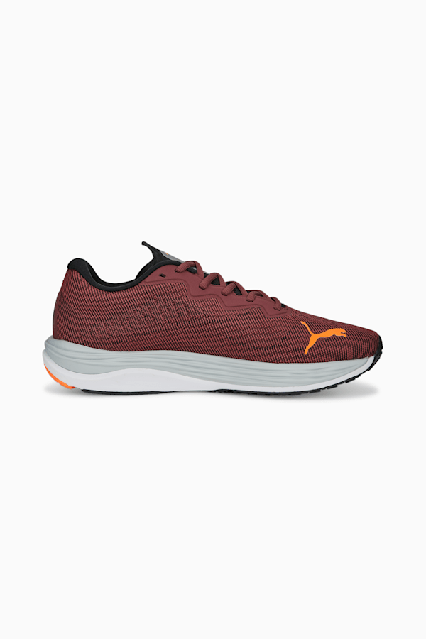Velocity NITRO 2 Men's Running Shoes, Wood Violet-Ultra Orange, extralarge