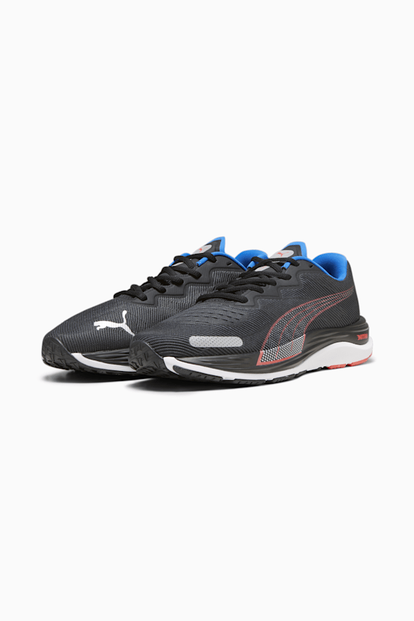 Velocity NITRO™ 2 Men's Running Shoes, Puma Black-Fire Orchid-Ultra Blue, extralarge-GBR