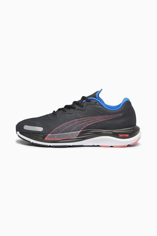 Velocity NITRO™ 2 Men's Running Shoes, Puma Black-Fire Orchid-Ultra Blue, extralarge-GBR