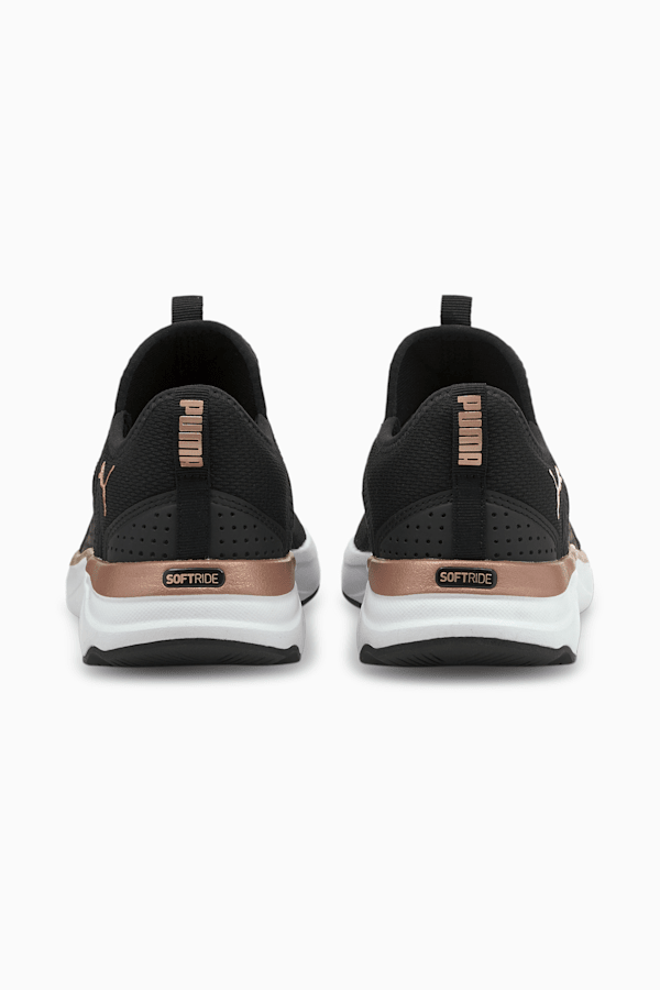 Puma slip ons gold kids top