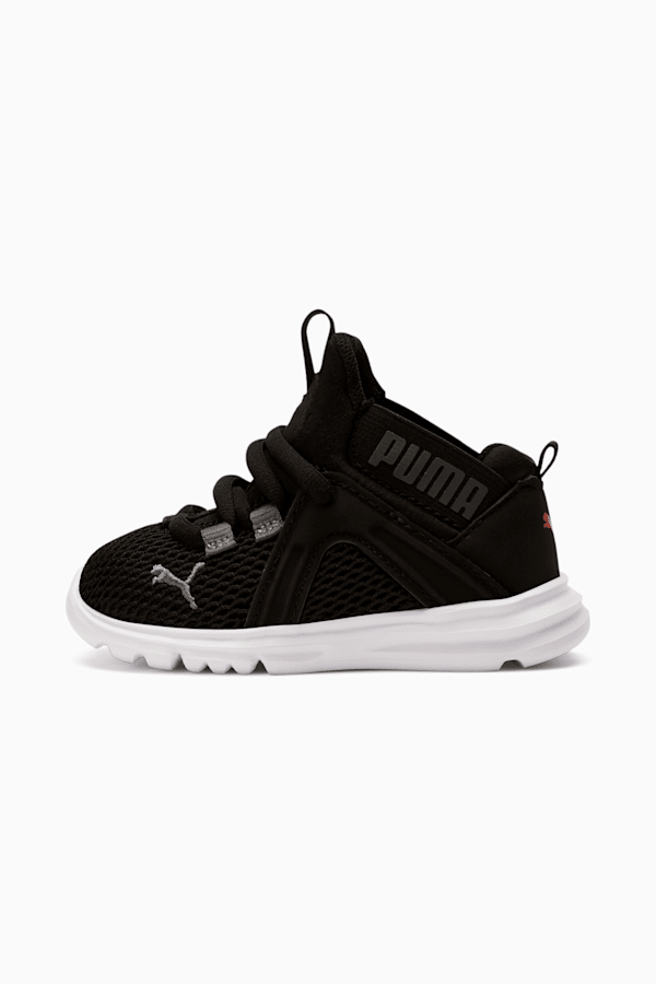 Puma enzo weave black white hotsell