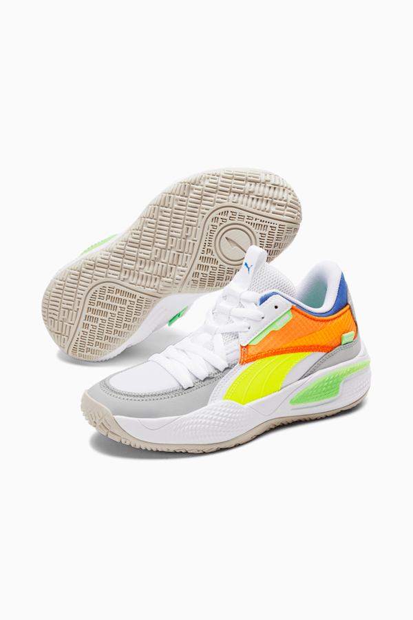 Court Rider Twofold Basketball Shoes JR PUMA