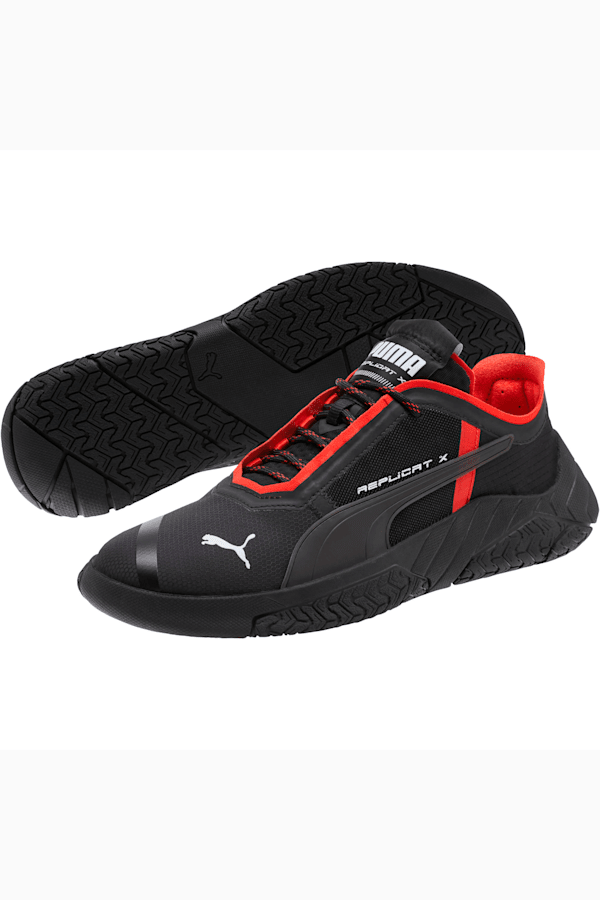 Replicat-X Circuit Motorsport Shoes, Puma Black-Puma Red, extralarge