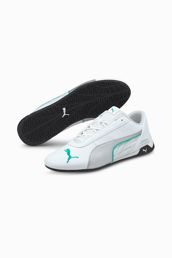 Puma mercedes shoes best sale silver