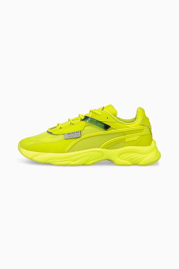 Puma motorsport rs-x3 top trainers in neon yellow